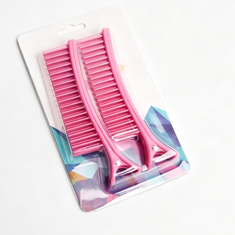 Professional Hair Sectioning Clips with Comb Teeth