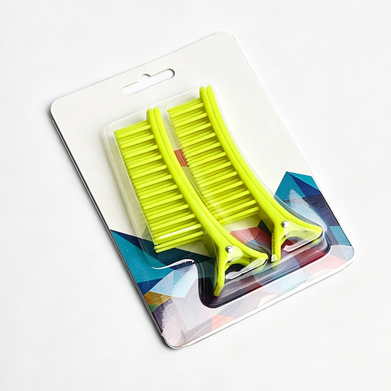 Professional Hair Sectioning Clips with Comb Teeth