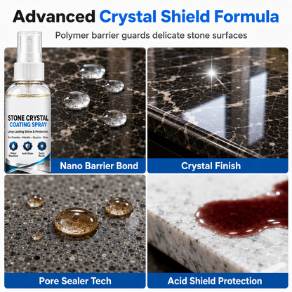 📢📢50% OFF !! ⏰Stone Nanocrystal Plating Spray for Marble & Countertops