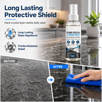 📢📢50% OFF !! ⏰Stone Nanocrystal Plating Spray for Marble & Countertops
