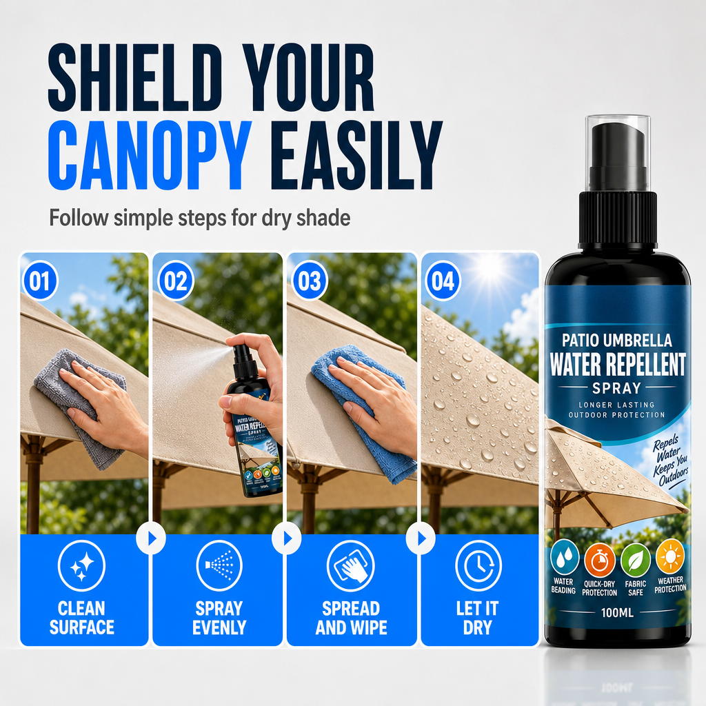 ⏳🔥LIMITED-TIME 50% OFF! ⏰Outdoor Sunshade Umbrella Waterproof Spray