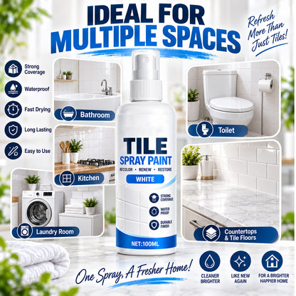 🔥HOT SALE🎨Tile Renewal Spray Paint – Recolor & Refresh - 50% OFF!!!