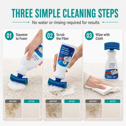 💥 50% OFF! 🛋️ Waterless Fabric Foam Cleaner – Instantly refreshes rugs & sofas ✨
