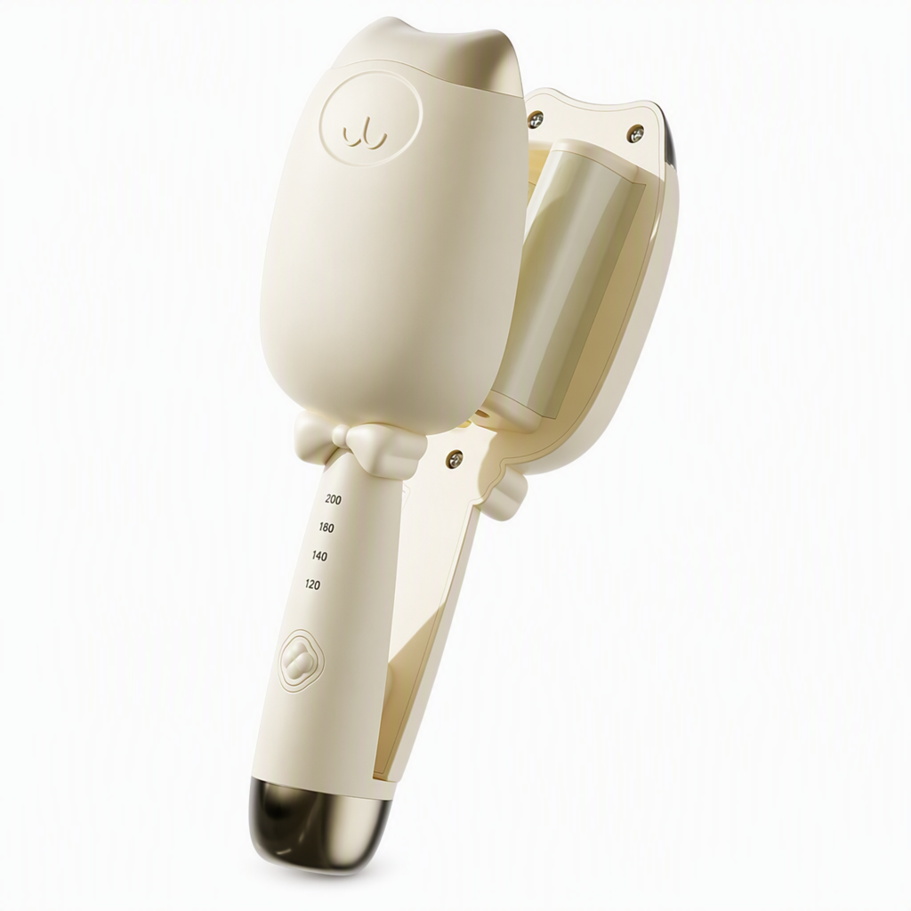 📢📢50% OFF! ⏰Quick-Heating 32mm Water Wave Hair Waver