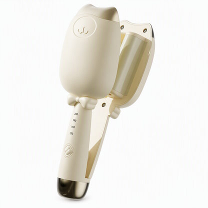 📢📢50% OFF! ⏰Quick-Heating 32mm Water Wave Hair Waver