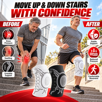 📢📢50% OFF! ⏰Dial-Adjustable Sports Knee Brace with Alloy Spring Support