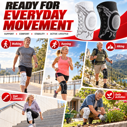 📢📢50% OFF! ⏰Dial-Adjustable Sports Knee Brace with Alloy Spring Support