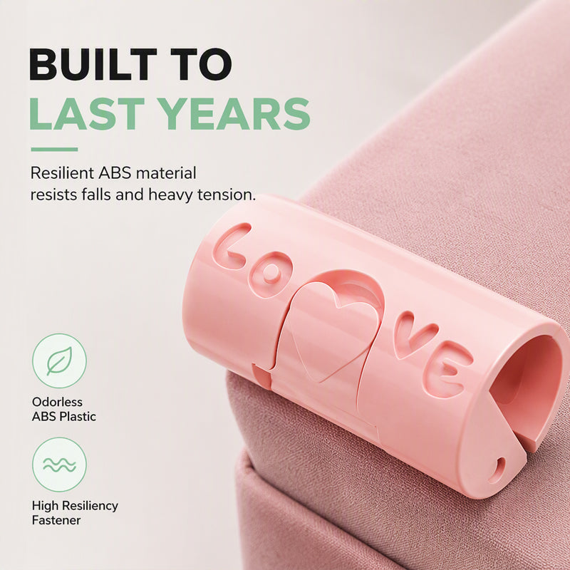 🥳HOT SALE🥳💞50K+ SOLD! 🛏️📌 50% OFF! Needle-Free Bedsheet Clips – 6 or 10 pack, durable ABS, grip edges without sharp pins. Keep sheets neatly in place! 🛡️✅
