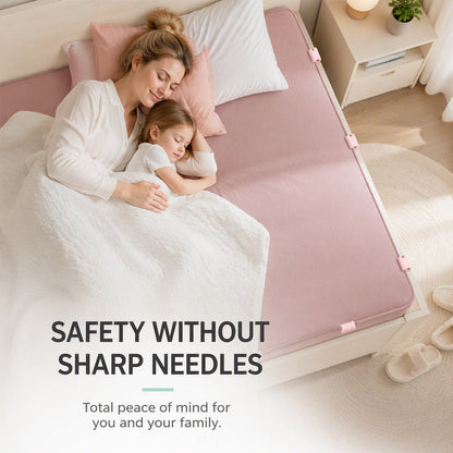🥳HOT SALE🥳💞50K+ SOLD! 🛏️📌 50% OFF! Needle-Free Bedsheet Clips – 6 or 10 pack, durable ABS, grip edges without sharp pins. Keep sheets neatly in place! 🛡️✅