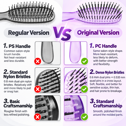 📢📢50% OFF! ⏰💆 Portable Scalp Massage Hairbrush