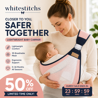 📢📢50% OFF !! ⏰  Lightweight Baby Carriers