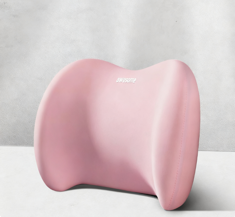 [Creative Gift] Car Headrest Neck And Waist Pillow